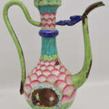 CLOISONNÉ- KANNE, polychromes Emaille, signiert, China um 1900 - photo 4