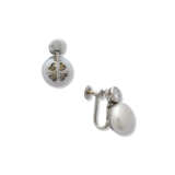 NO RESERVE | CULTURED PEARL AND DIAMOND EARRINGS - фото 3