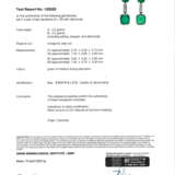 NO RESERVE | EMERALD AND DIAMOND EARRINGS - Foto 4