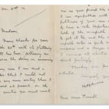 Autograph letter signed on suffrage - Foto 1