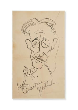 Eight Pen and Ink Drawings by James Thurber on Various Themes - photo 1
