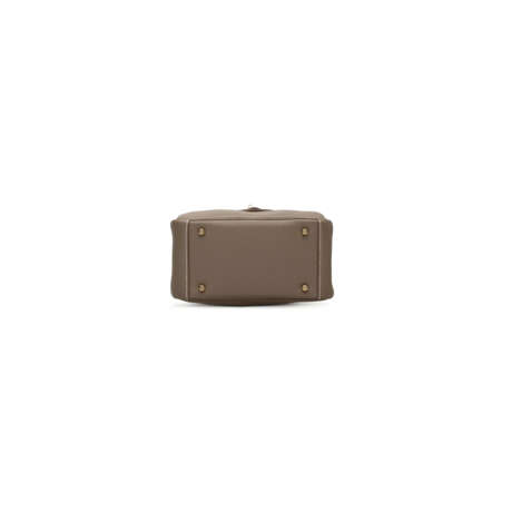 AN &#201;TOUPE CL&#201;MENCE LEATHER MINI LINDY 19 WITH GOLD HARDWARE - фото 4