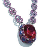 WALLACE CHAN MULTI-GEM PENDENT NECKLACE - фото 3