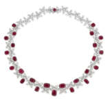 RUBY AND DIAMOND NECKLACE - фото 1