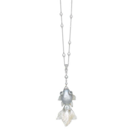 ETCETERA FOR PASPALEY PEARL AND DIAMOND BROOCHES/ NECKLACE - photo 1