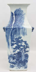 VASE "KIANG HSI",Porzellan glasiert, China 1662-1722