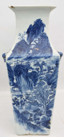 VASE "KIANG HSI",Porzellan glasiert, China 1662-1722 - Foto 4