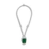 EMERALD AND DIAMOND NECKLACE, ATTRIBUTED TO HARRY WINSTON - Foto 5