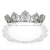 EXCEPTIONAL 19TH CENTURY NATURAL PEARL AND DIAMOND TIARA - фото 5