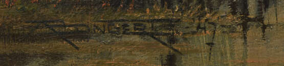 ANNY BANGERTER, Öl auf Holz, gerahmt, signiert und datiert - фото 2