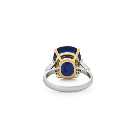 RARE BULGARI SAPPHIRE AND DIAMOND RING - Foto 7