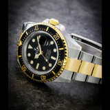ROLEX. A STAINLESS STEEL AND 18K GOLD AUTOMATIC WRISTWATCH WITH SWEEP CENTRE SECONDS, DATE AND BRACELET - photo 1