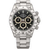 ROLEX. A STAINLESS STEEL AUTOMATIC CHRONOGRAPH WRISTWATCH WITH BRACELET AND BOX - Foto 1