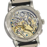 A. LANGE & SOHNE. AN ATTRACTIVE 18K WHITE GOLD FLYBACK CHRONOGRAPH WRISTWATCH - Foto 3