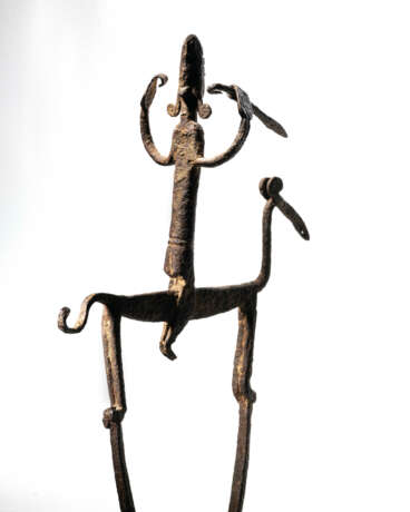 BAMANA HORSE RIDER FIGURE - photo 2