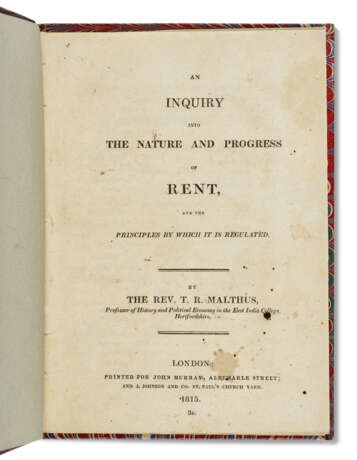 An Enquiry into the Nature and Progress of Rent - Foto 1