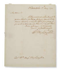 To his nephew William Augustine Washington