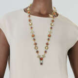 MULTI-GEM AND GOLD NECKLACE - photo 2