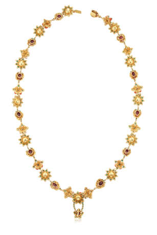 MULTI-GEM AND GOLD NECKLACE - photo 4