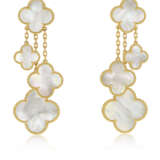 VAN CLEEF & ARPELS GROUP OF MOTHER-OF-PEARL 'MAGIC ALHAMBRA' JEWELRY - фото 8
