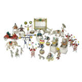 GENE MOORE, TIFFANY & CO. GROUP OF SILVER AND ENAMEL CIRCUS FIGURINES - Foto 1