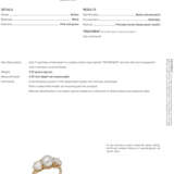 NO RESERVE | TIFFANY & CO. CULTURED PEARL AND DIAMOND RING - Foto 5