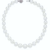 CULTURED PEARL AND DIAMOND NECKLACE - фото 4