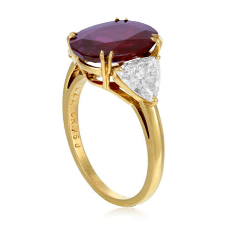 NO RESERVE | REZA RUBY AND DIAMOND RING - photo 3