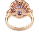 NO RESERVE | COLORED SAPPHIRE AND DIAMOND RING - Foto 3