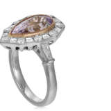 NO RESERVE | COLORED SAPPHIRE AND DIAMOND RING - Foto 4