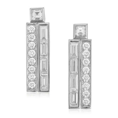 NO RESERVE | ROBERT PROCOP DIAMOND EARRINGS - фото 1