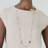 NO RESERVE | JUDITH RIPKA CULTURED PEARL AND DIAMOND LONGCHAIN NECKLACE - photo 2