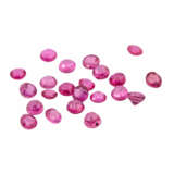 Konvolut facettierte Rubine ca. 85,4 ct, - фото 3