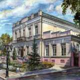 Памятники архитектуры Украины 1 Акварель на бумаге Aquarellgrafiken Realismus des 20. Jahrhunderts Stadtlandschaft Ukraine 2012 - Foto 1