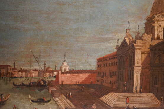 Городской пейзаж Unbekannter Künstler Leinwand Öl auf Leinwand Landschaftsmalerei Venedig 18 век - Foto 3