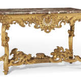 A LOUIS XV GILTWOOD CONSOLE TABLE - Foto 3