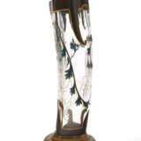 A FRENCH ORMOLU-MOUNTED PARCEL-GILT AND ENAMELED AND GLASS VASE - photo 4