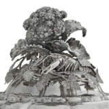 A FRENCH SILVER MASSIVE TWO-HANDLED SOUP TUREEN, LINER, AND COVER - фото 2