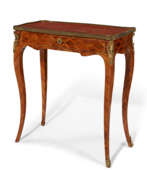 Паркет. A LOUIS XV ORMOLU-MOUNTED TULIPWOOD, BOIS SATINE AND PARQUETRY TABLE À ÉCRIRE