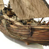 «A model of the Portuguese fishing boat muleta. Le modèle d'un bateau de pêche portugais мулеты.» Réalisme Historique 2010 - photo 2
