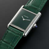 CARTIER, STEEL 'TANK MUST' GREEN, REF. WSTA0056 - photo 2