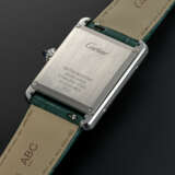 CARTIER, STEEL 'TANK MUST' GREEN, REF. WSTA0056 - photo 3