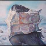 „Lunar weiß-Stone“ Surrealismus Landschaftsmalerei 20015 - Foto 1