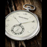 PATEK PHILIPPE. AN IMPORTANT PLATINUM MINUTE REPEATING KEYLESS LEVER WATCH WITH BREGUET NUMERALS - фото 1