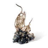 NATIVE SILVER ON ACANTHITE - Foto 1