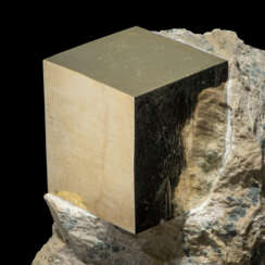 A CUBIC PYRITE CRYSTAL