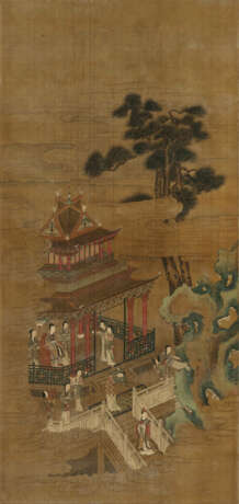 WITH SIGNATURE OF QIU YING (19TH-20TH CENTURY) - Foto 1