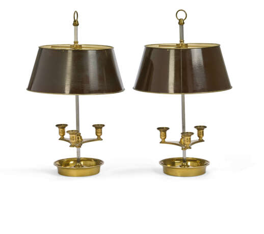 PAIRE DE LAMPES BOUILLOTTES DU XXE SIECLE - photo 2