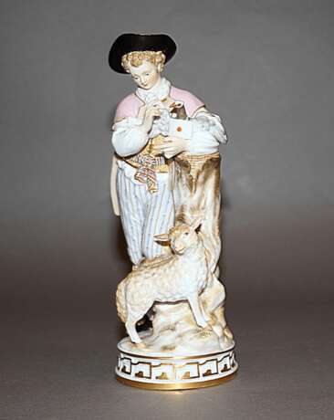 “Meissen Germany 1860 - ies the author of the model M. V. issue year (1777)” - photo 1