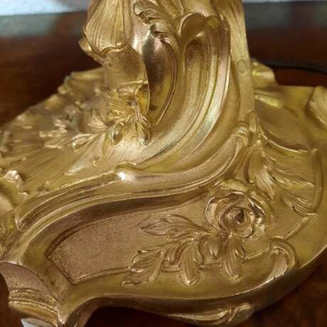 Подсвечники “ПАРА GIRANDOLE BRONZE LOUIS XV”, Неизвестная мастерская, Unknown artist, Gilt-bronze, Gold ground, Juste-Aurèle Meissonnier, рококо, France, 1890 - photo 11